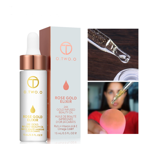 24k Rose Gold Elixir Skin Make Up Oil