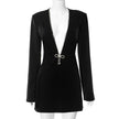 Women's Autumn And Winter New Long-sleeved Hot Girl Dress