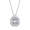 Light Luxury Diamond Clavicle Chain Flower-shaped Female