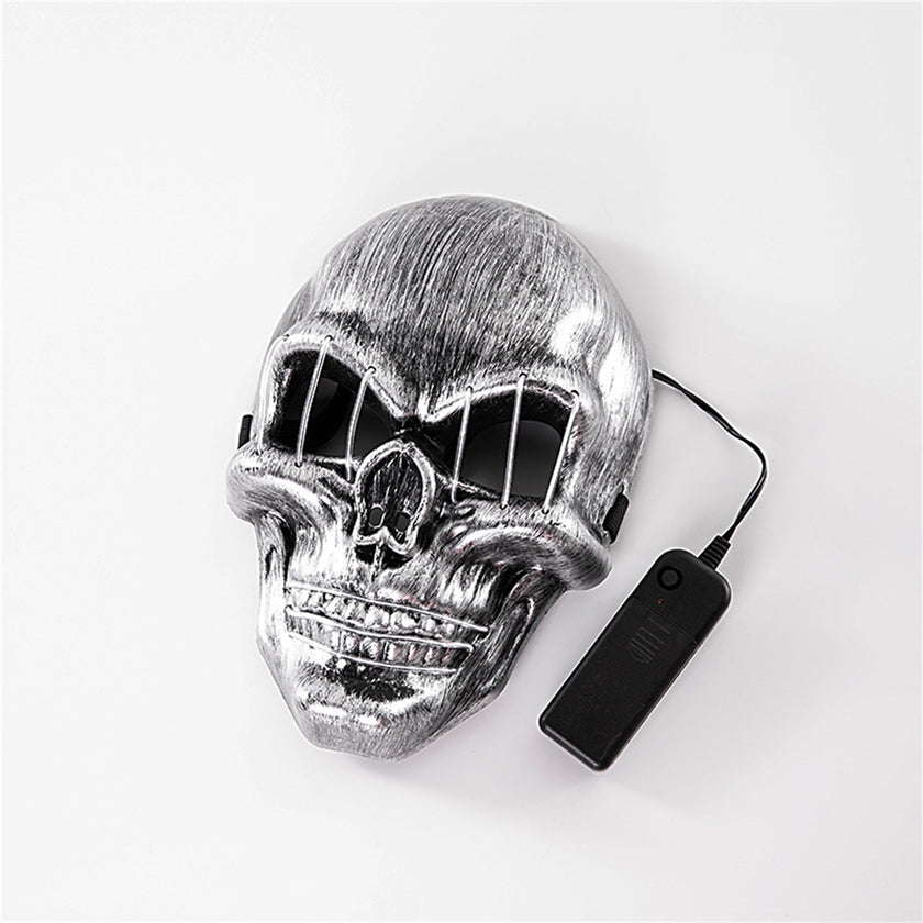 Glowing Mask Skull And Crossbones Cold Light Mask Dance Party Bar Dance Mask
