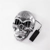 Glowing Mask Skull And Crossbones Cold Light Mask Dance Party Bar Dance Mask