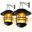 New Solar LED Outdoor Garden Glass Wall Lamp
