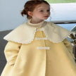 Thickened Medium-length Yellow Coat For Children