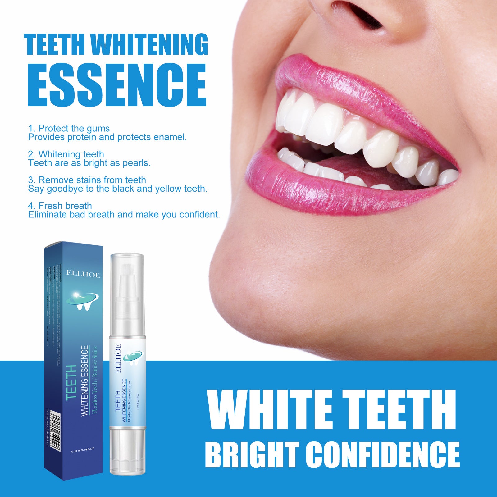 Oral Cleaning Dental Plaque Cleaning White Teeth Teeth Whitening Pen