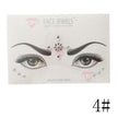 Temporary Facial Rhinestone Tattoo Stickers