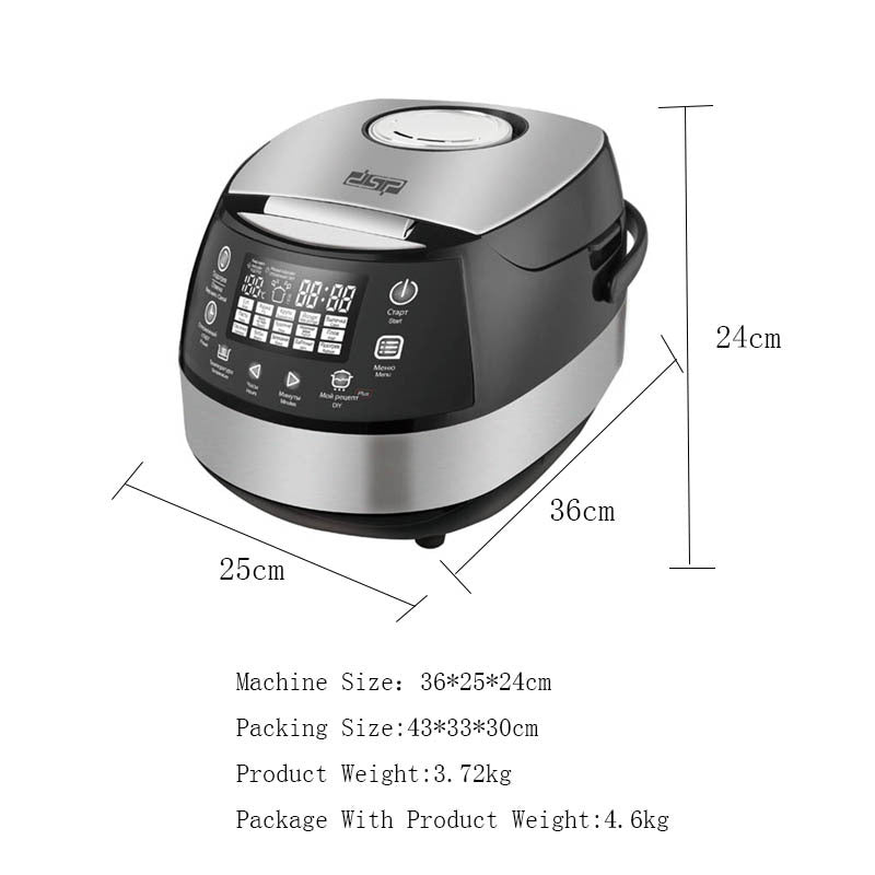 Alpscommerce Household Electric Rice Cooker  Kitchen Appliance