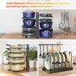 Pot And Pan Organizer,  8 Tier Pot Racks