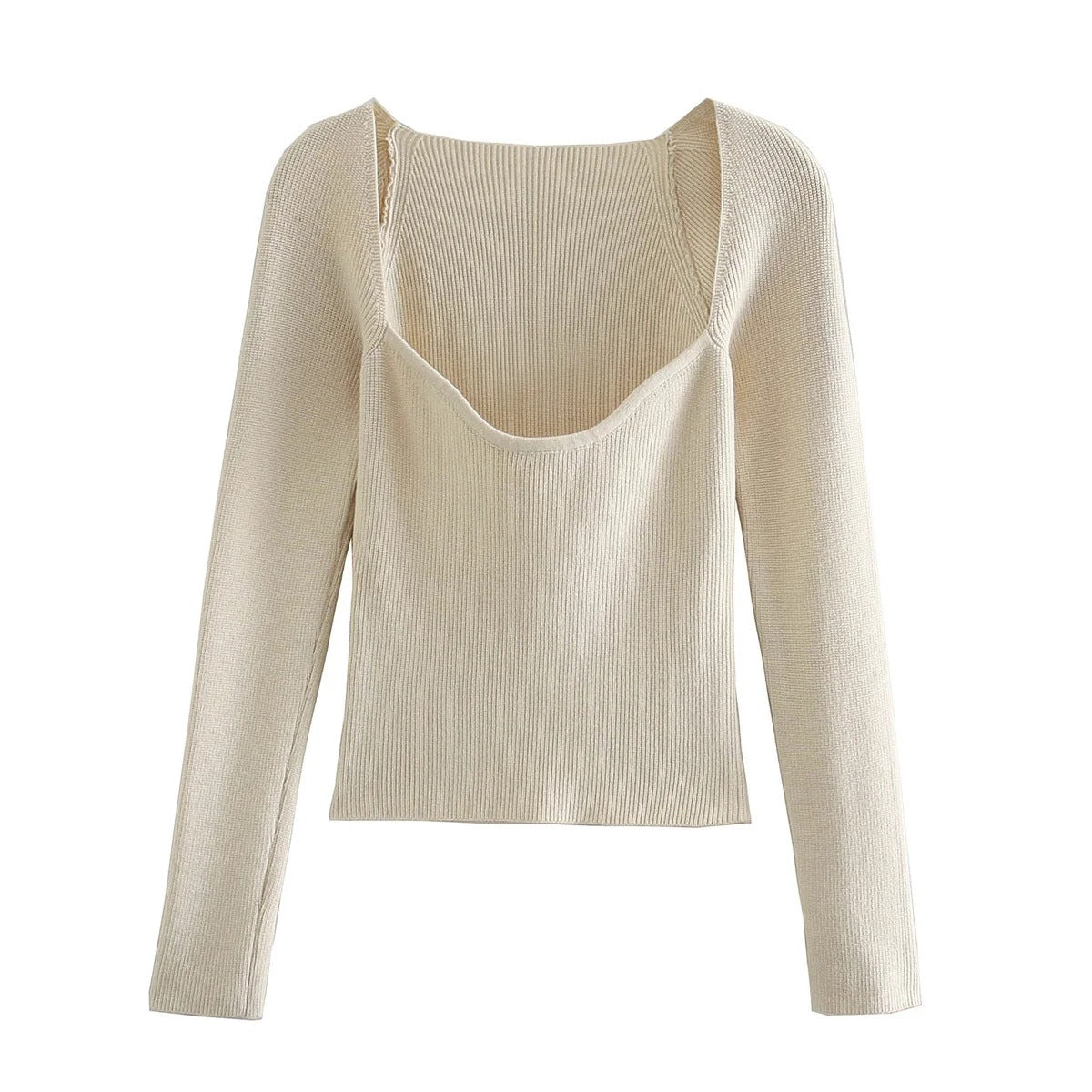 Sexy Jacket Women Pullover Solid Color Slim Pullover Women