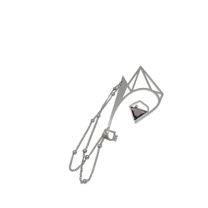 Geometric Element Earhook Temperament Indifferent Niche Design