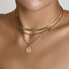Multilayer Trend Elegant Jewelry Long Snake Chain Crystal