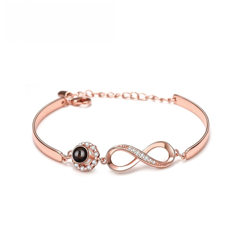 S925 Silver Infinite Diamond Bracelet