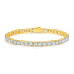 Unique Luxury Fashion Mosan Diamond S925 Silver Bracelet