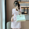 French Slim A Line Dress