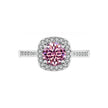 S925 Sterling Silver Moissanite Ring Women