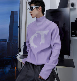 Fabric Pit Collar Stand Knit Base