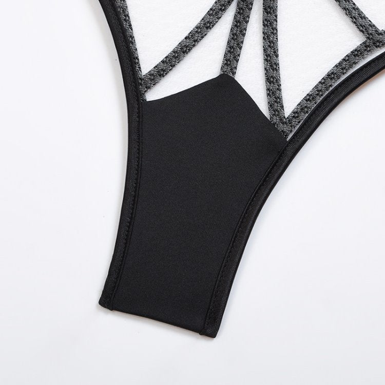 Womens Mesh Underwear Sexy Two-pie