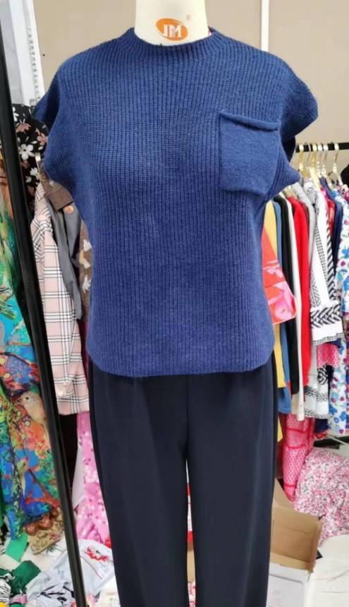 Women's Casual Two Piece Outfits With Pockets Sleeveless Top And Loose Pants Fashion Tracksuit Lounge Sets