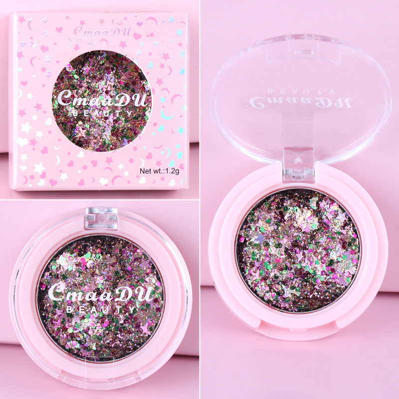 Monochrome Glitter Powder Sequin Eyeshadow