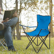 32 X19x31in Blue Camping Chair