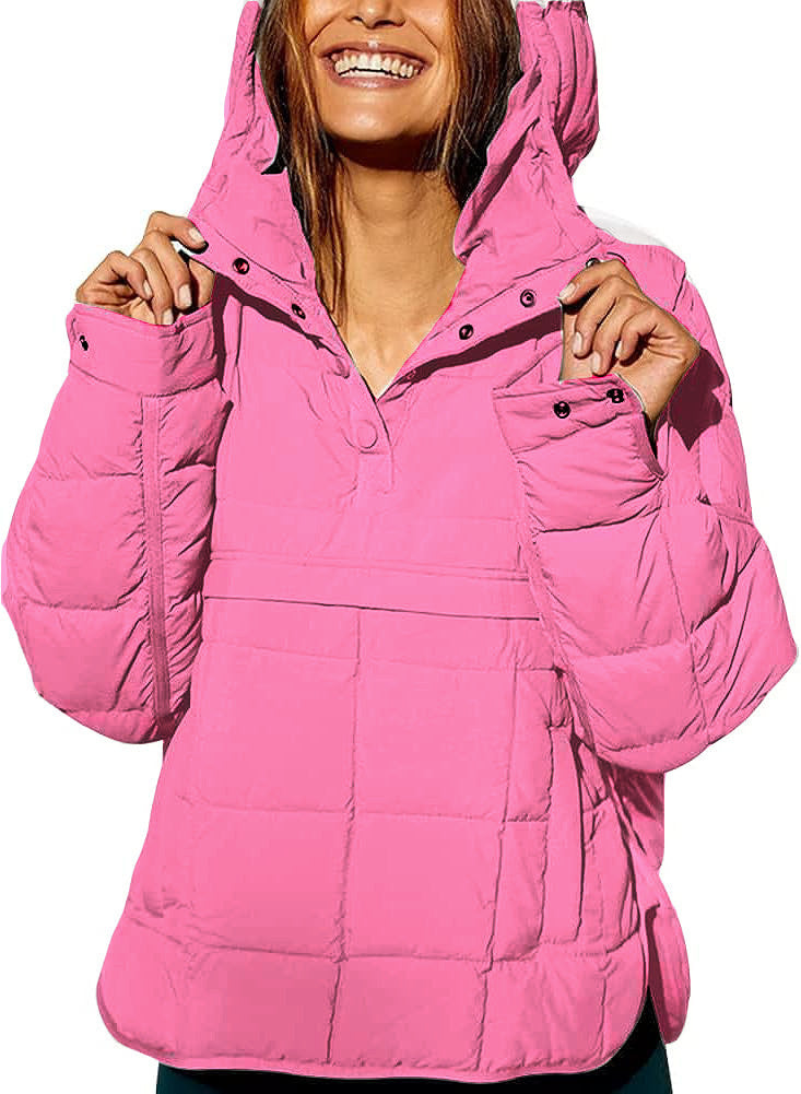 Warm Hoodie Down Jacket Women