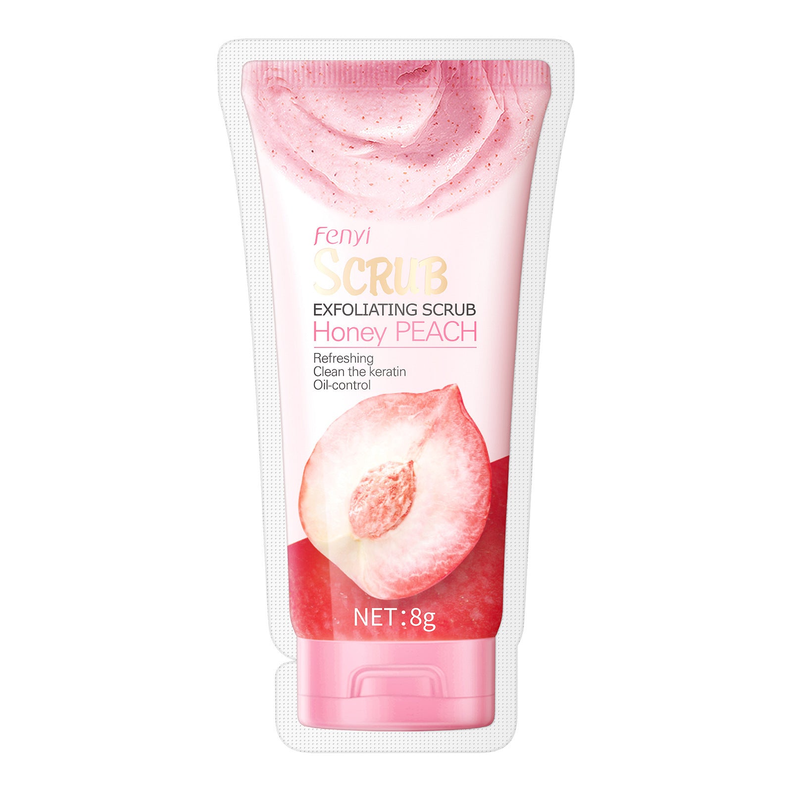Peach Light Sense Body Scrub Cream