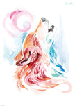 Original Personality Wolf Tattoo Sticker Animal
