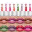 Pearlescent Color Thin And Glittering Lipstick Moisturizing