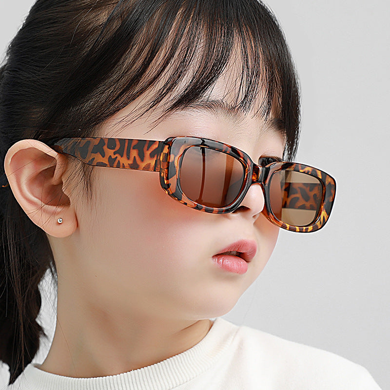 Children's Small Frame Oval Sunglasses UV Protection