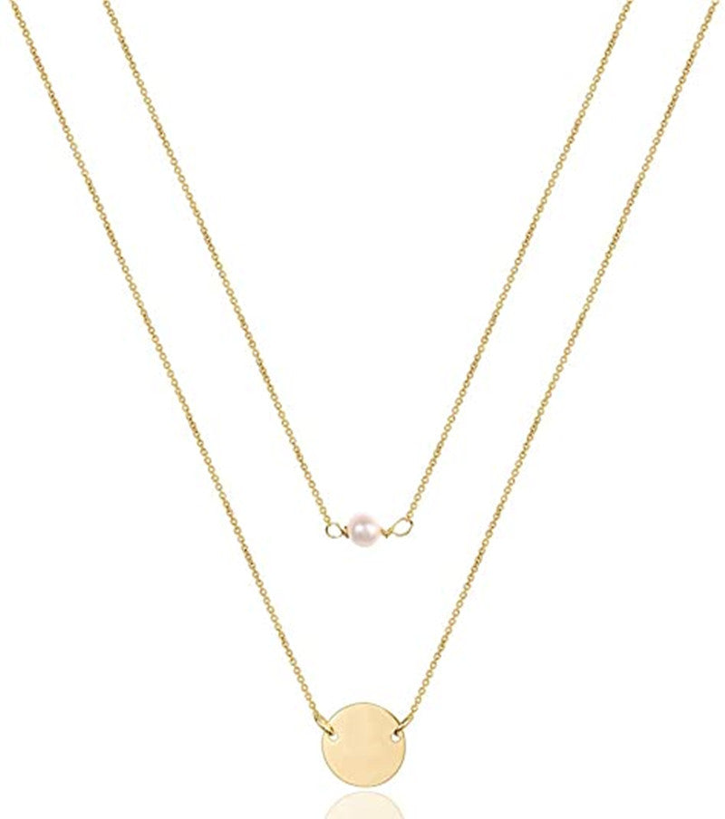 Men's Retro Fashion Stacked Necklace