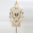 Lace Hollow-out Solid Color Triangle Women's Scarf
