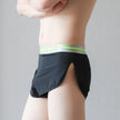 Underwear Ice Silk Split Home Shorts Men