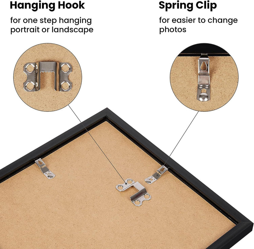 Simple Photo Frame Acrylic Combination Black Photo Frame