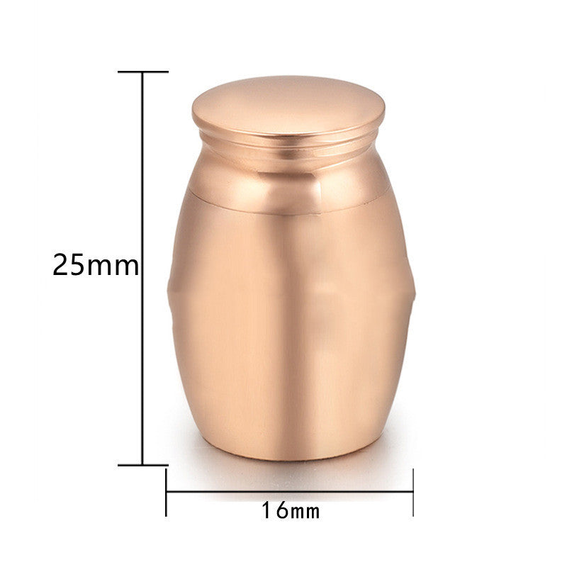 Hot Selling Pet Ashes Jar Wings Cinerary Casket Cremation Jewelry