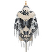 Lace Hollow-out Solid Color Triangle Women's Scarf
