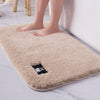 High wool thick bathroom toilet carpet