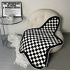 Ins Simple Checkerboard Carpet Irregular