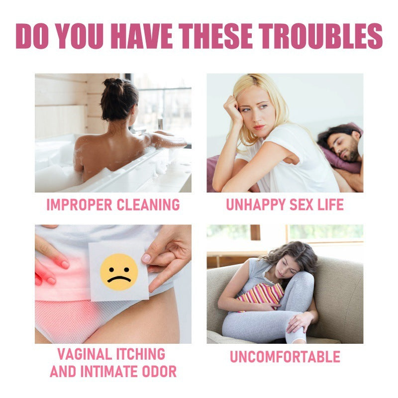 Female Skin Cleaning Care Relieve Itching And Remove Odor Cleaning Patch
