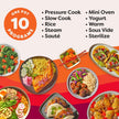 Instant Pot Pro 8 Qt 10-in-1 Electric Pressure Cooker, Black