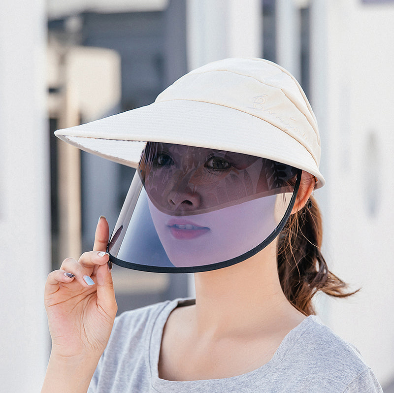 Anti-foam hat men and women sun hat sunscreen cap