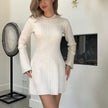 Fashion Slimming Knitted Dress Women