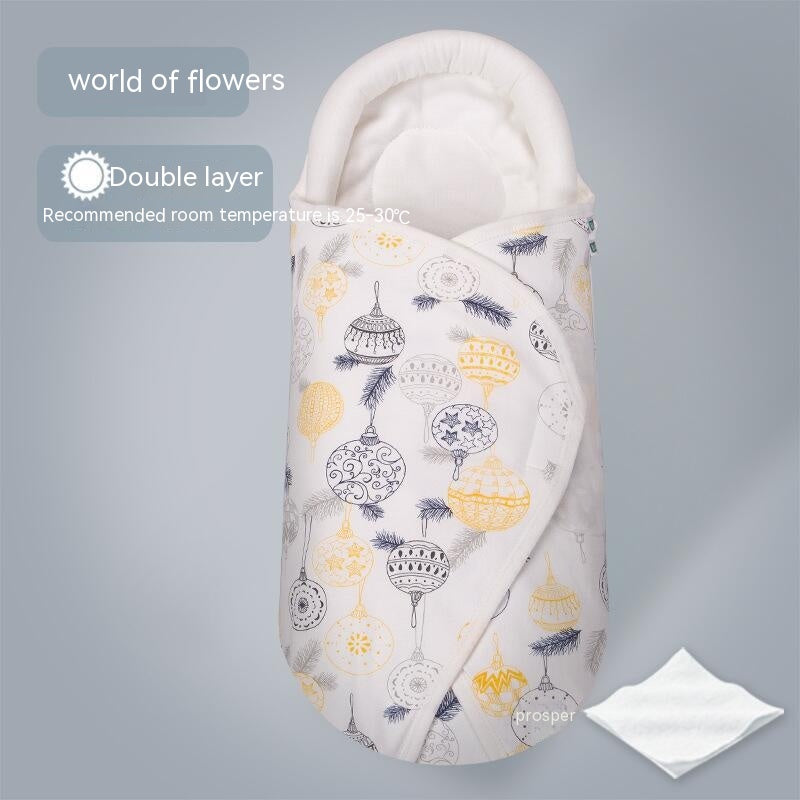 Sleeping Bag Pure Cotton Spring And Summer Thin Baby Anti-startle Sleeping