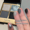 Four Colors Eye Shadow Powder Brown Earth Color Smoky Makeup Matte