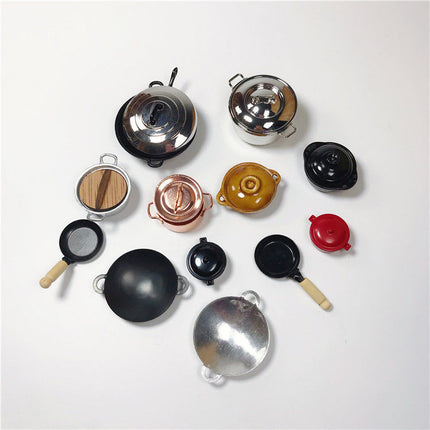 Mini Kitchen Alloy Stove Toy