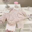 Girls'cotton-padded Clothes Coat New Winter Clothes Quilted Winter