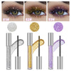 Violet Glitter Lash Mascara Diamond Mascara Thick Shiny Eyelash Curling Extension Makeup Waterproof Fast Dry Sequins Eye Black