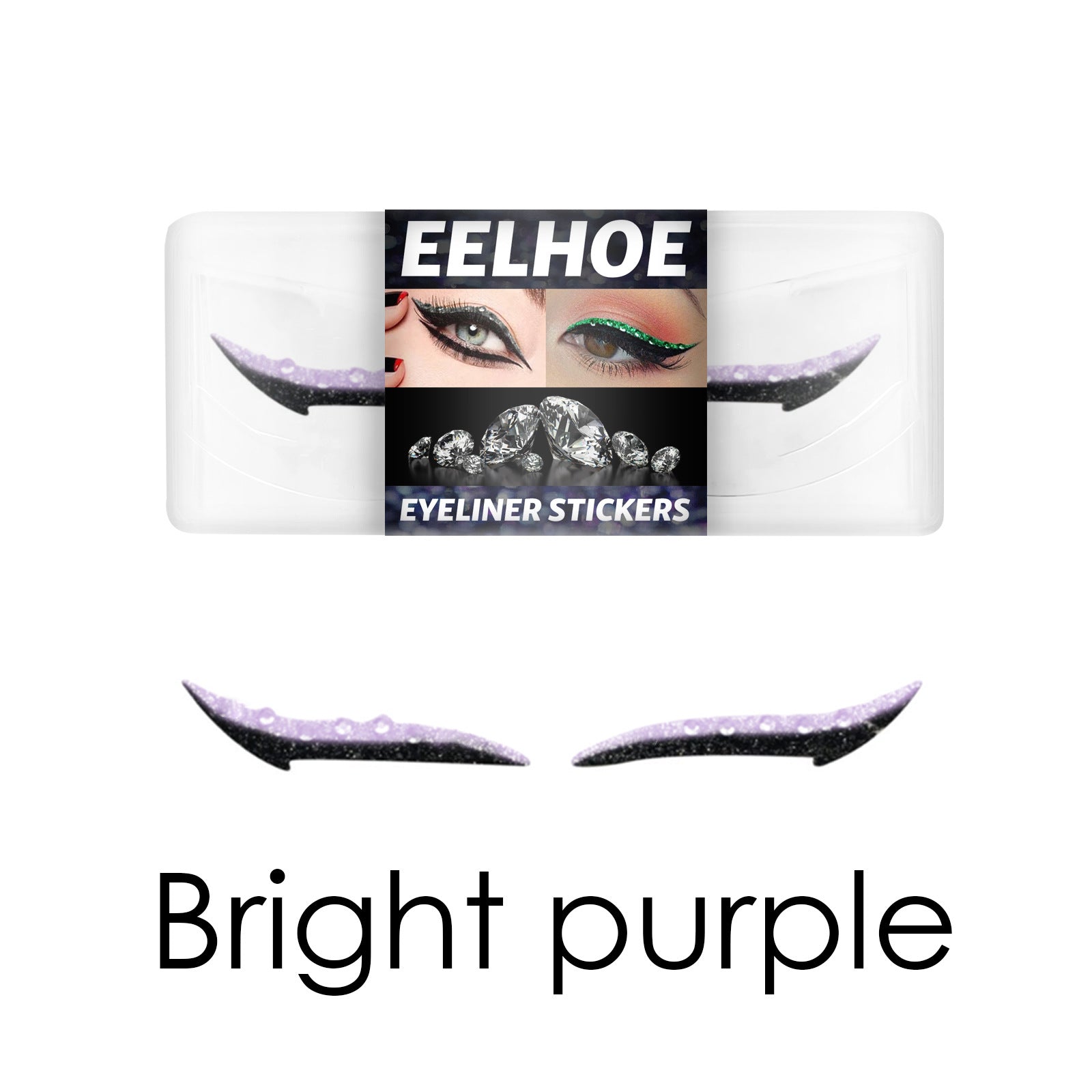 Diamond Eyeliner Sticker Waterproof Eyeliner Super Stage Party Nightclub