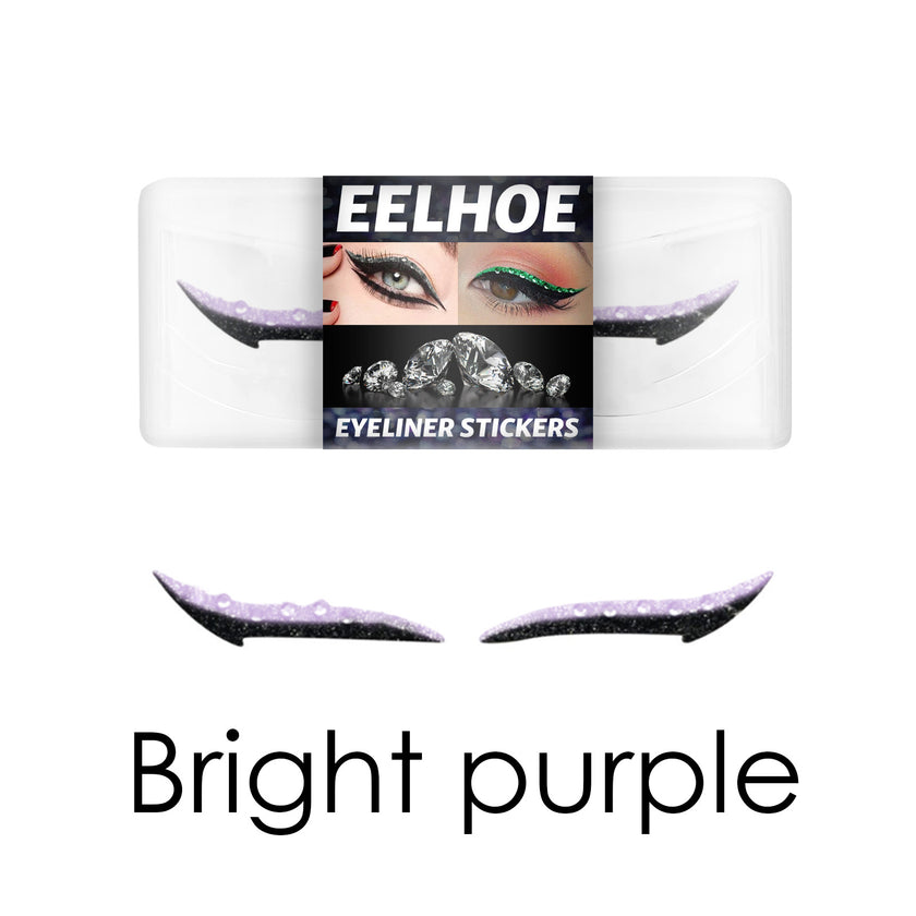Diamond Eyeliner Sticker Waterproof Eyeliner Super Stage Party Nightclub