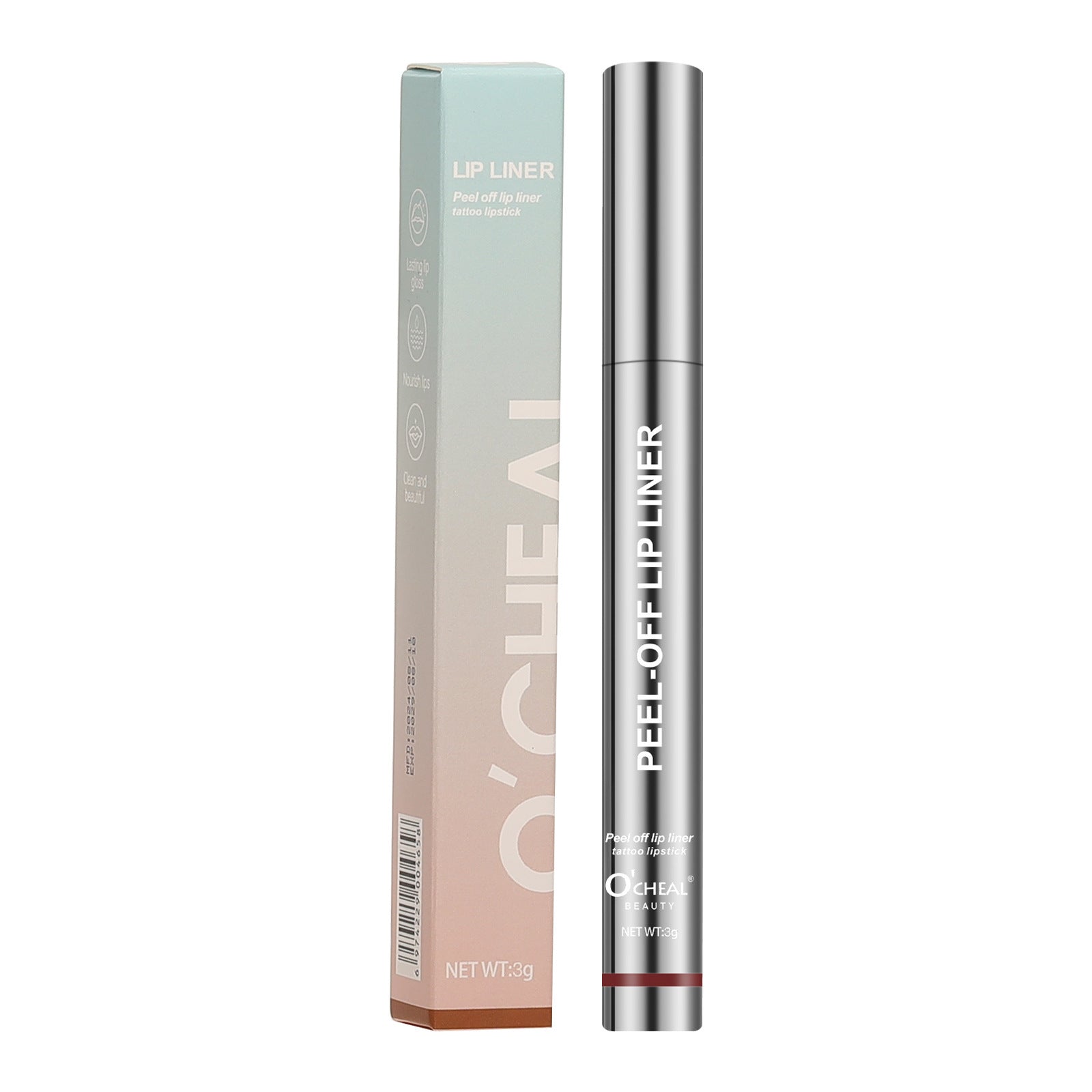 Waterproof Brightening Easy To Color No Stain On Cup Lip Liner