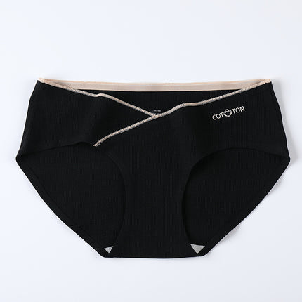 Silk Antibacterial Low Waist Underwear For Pregnant Women