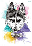 Original Personality Wolf Tattoo Sticker Animal
